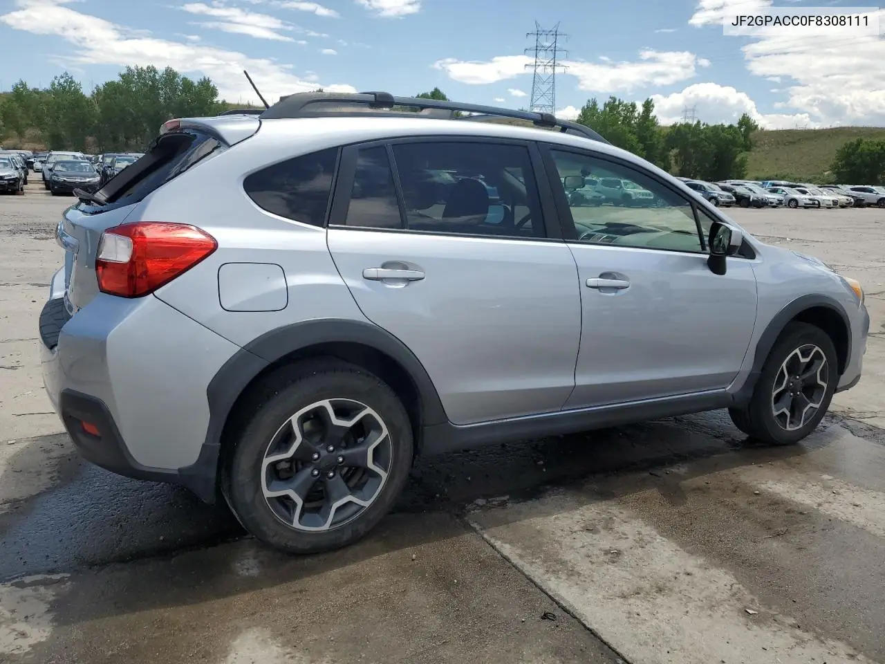 2015 Subaru Xv Crosstrek 2.0 Premium VIN: JF2GPACC0F8308111 Lot: 62707695