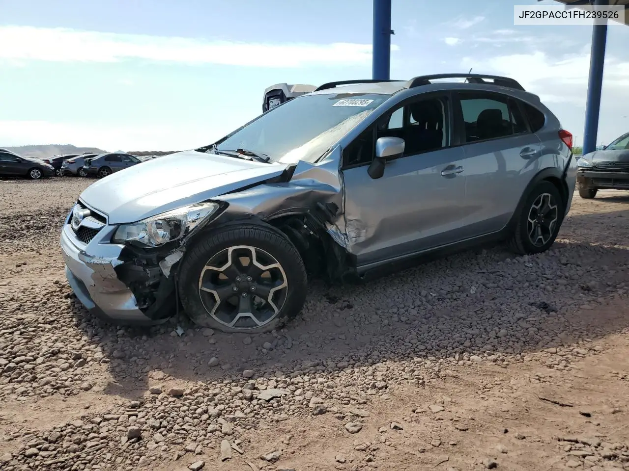 2015 Subaru Xv Crosstrek 2.0 Premium VIN: JF2GPACC1FH239526 Lot: 62788295