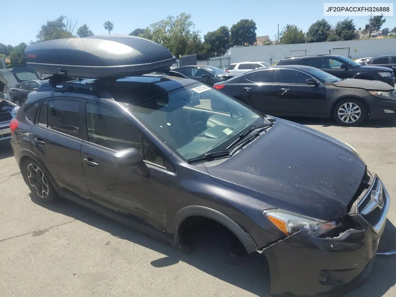 2015 Subaru Xv Crosstrek 2.0 Premium VIN: JF2GPACCXFH326888 Lot: 63121645
