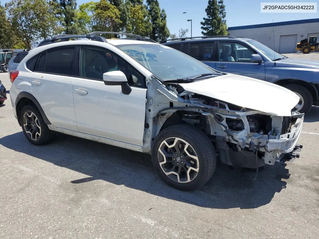 2016 Subaru Crosstrek Premium VIN: JF2GPADC5GH342223 Lot: 55859535