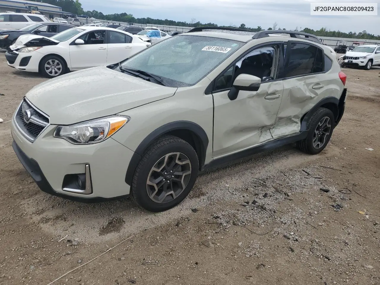 2016 Subaru Crosstrek Limited VIN: JF2GPANC8G8209423 Lot: 56116065