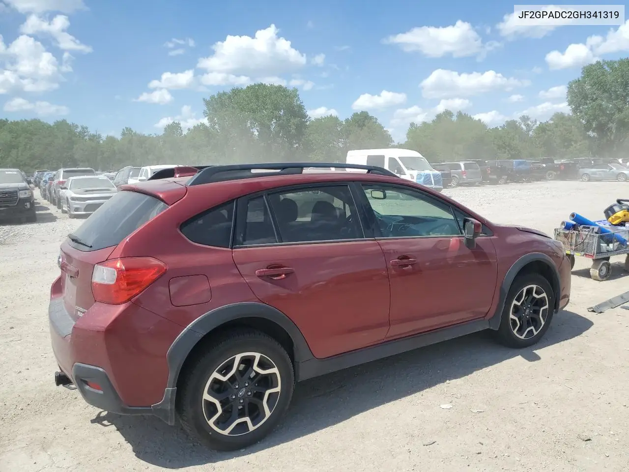 2016 Subaru Crosstrek Premium VIN: JF2GPADC2GH341319 Lot: 56909835