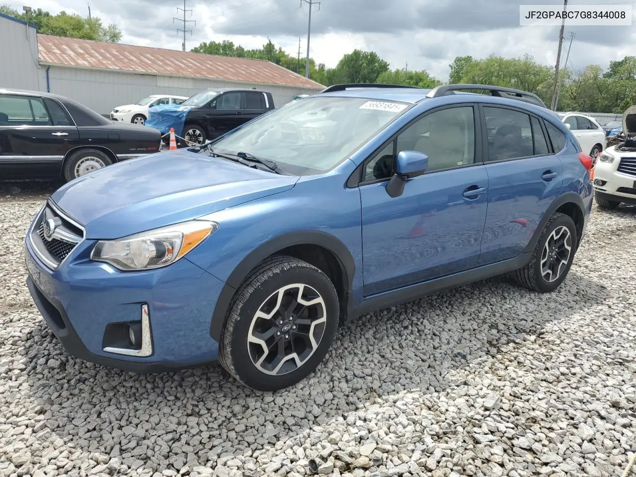 2016 Subaru Crosstrek Premium VIN: JF2GPABC7G8344008 Lot: 56931845