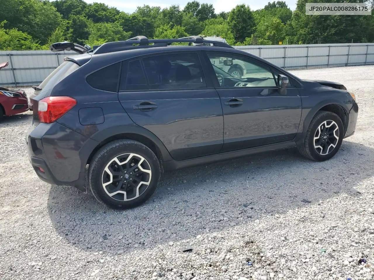 2016 Subaru Crosstrek Limited VIN: JF2GPALC0G8286175 Lot: 56965965