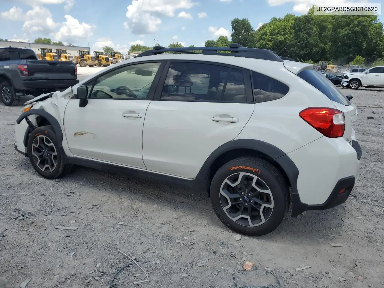 2016 Subaru Crosstrek Premium VIN: JF2GPABC5G8310620 Lot: 61840645