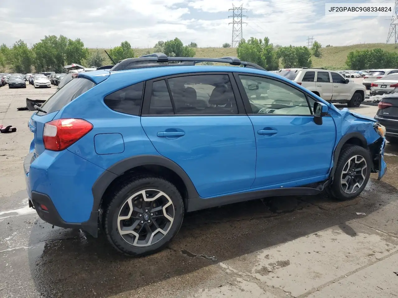 2016 Subaru Crosstrek Premium VIN: JF2GPABC9G8334824 Lot: 61992585