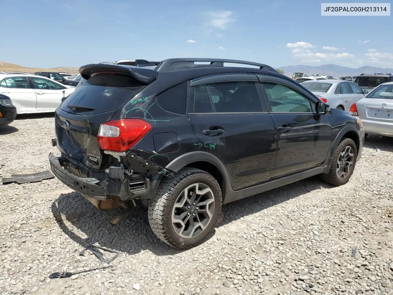 2016 Subaru Crosstrek Limited VIN: JF2GPALC0GH213114 Lot: 62011025
