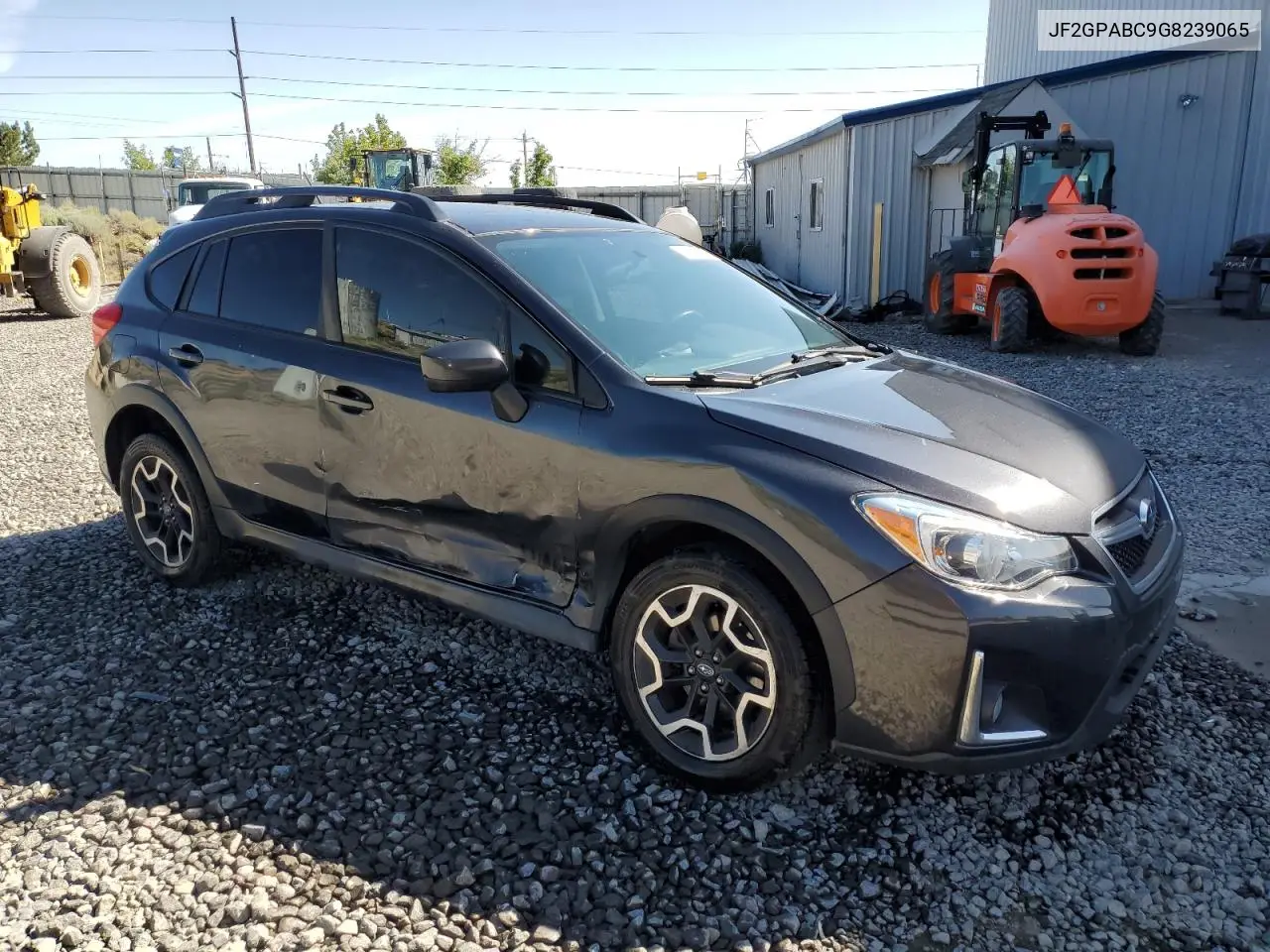 2016 Subaru Crosstrek Premium VIN: JF2GPABC9G8239065 Lot: 62390795