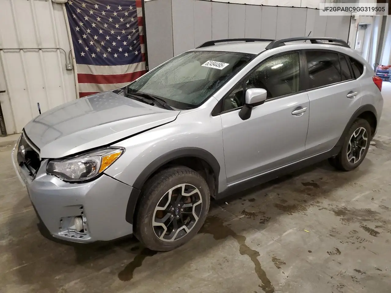 2016 Subaru Crosstrek Premium VIN: JF2GPABC9GG319505 Lot: 62494495