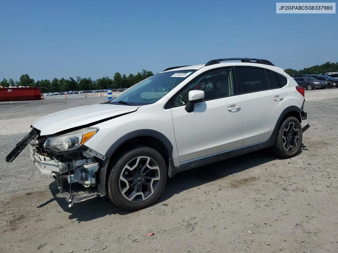 2016 Subaru Crosstrek Premium VIN: JF2GPABC5G8337980 Lot: 62558535