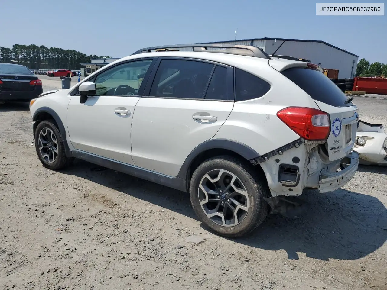 2016 Subaru Crosstrek Premium VIN: JF2GPABC5G8337980 Lot: 62558535