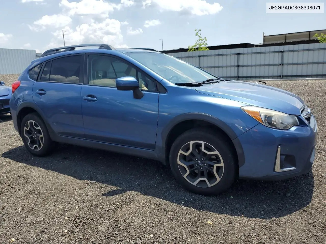 2016 Subaru Crosstrek Premium VIN: JF2GPADC3G8308071 Lot: 62567245