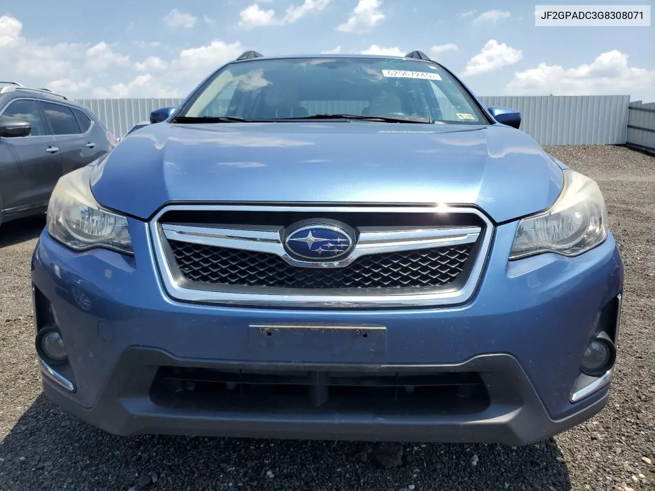 2016 Subaru Crosstrek Premium VIN: JF2GPADC3G8308071 Lot: 62567245