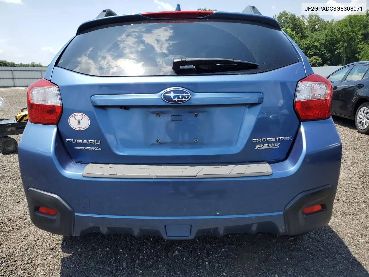 2016 Subaru Crosstrek Premium VIN: JF2GPADC3G8308071 Lot: 62567245