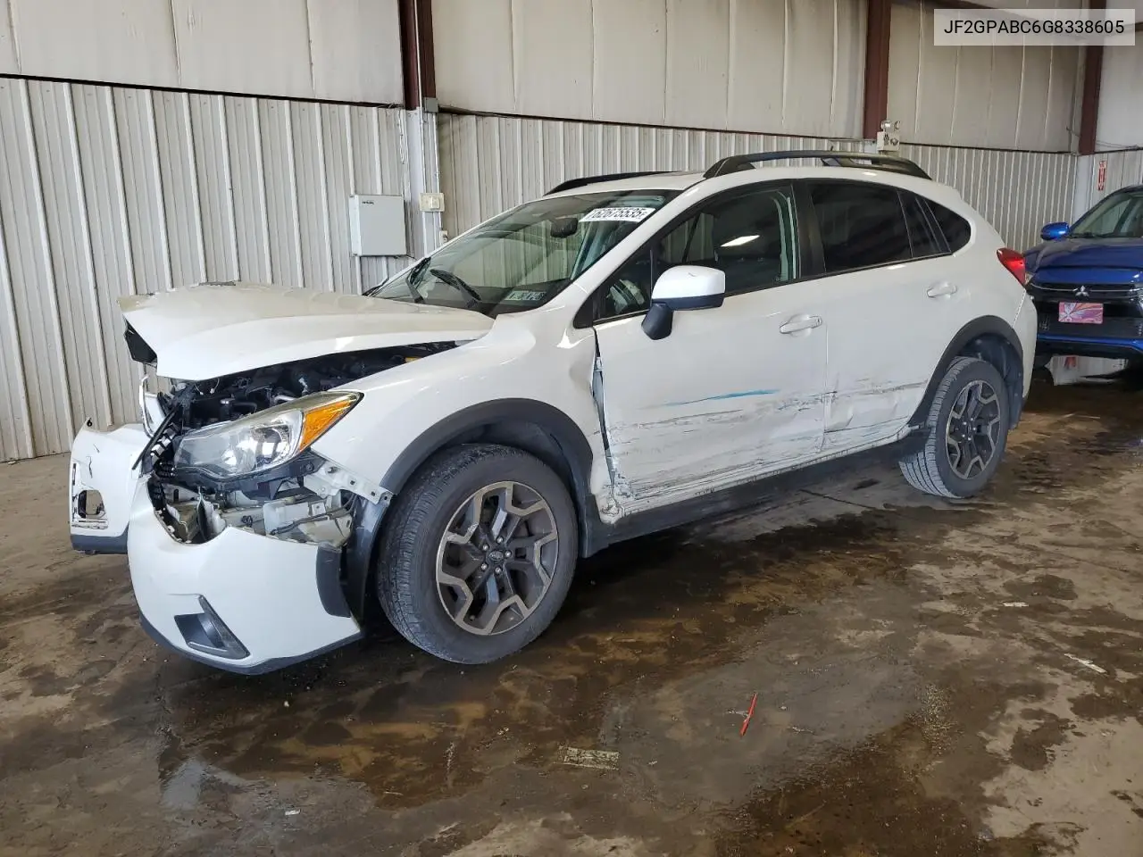2016 Subaru Crosstrek Premium VIN: JF2GPABC6G8338605 Lot: 62675535