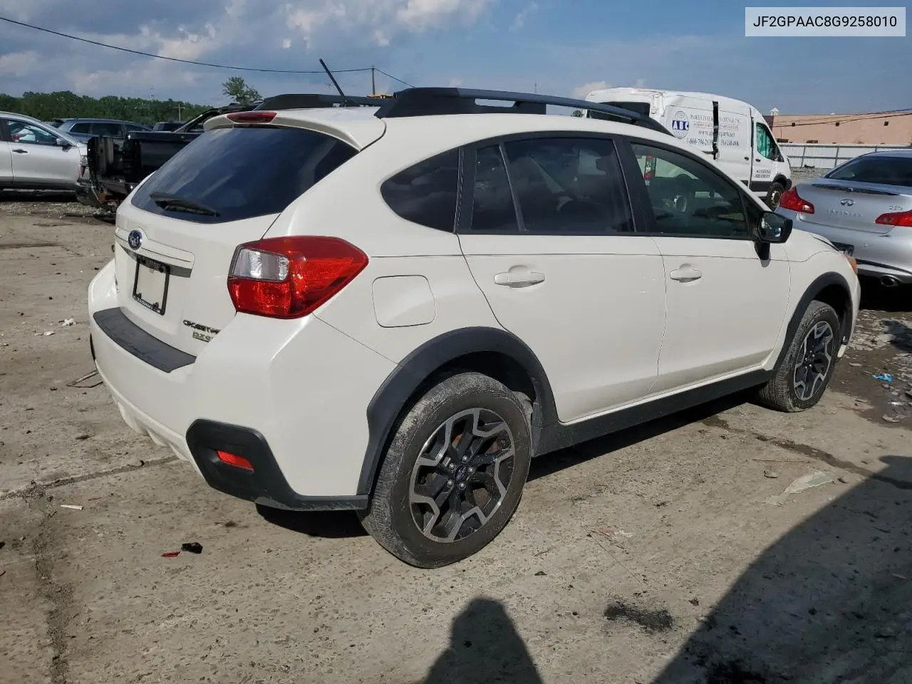 2016 Subaru Crosstrek VIN: JF2GPAAC8G9258010 Lot: 62817035