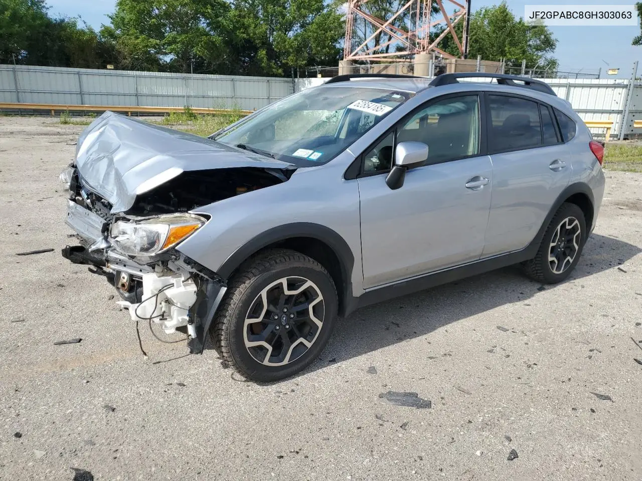 2016 Subaru Crosstrek Premium VIN: JF2GPABC8GH303063 Lot: 62854185