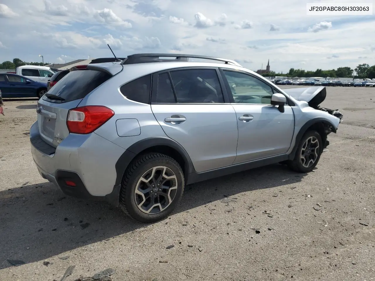 2016 Subaru Crosstrek Premium VIN: JF2GPABC8GH303063 Lot: 62854185