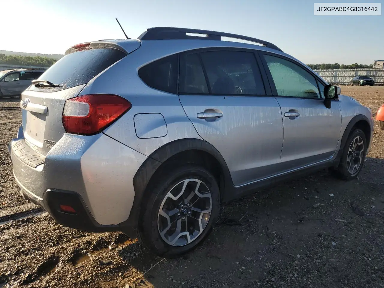 2016 Subaru Crosstrek Premium VIN: JF2GPABC4G8316442 Lot: 62936655