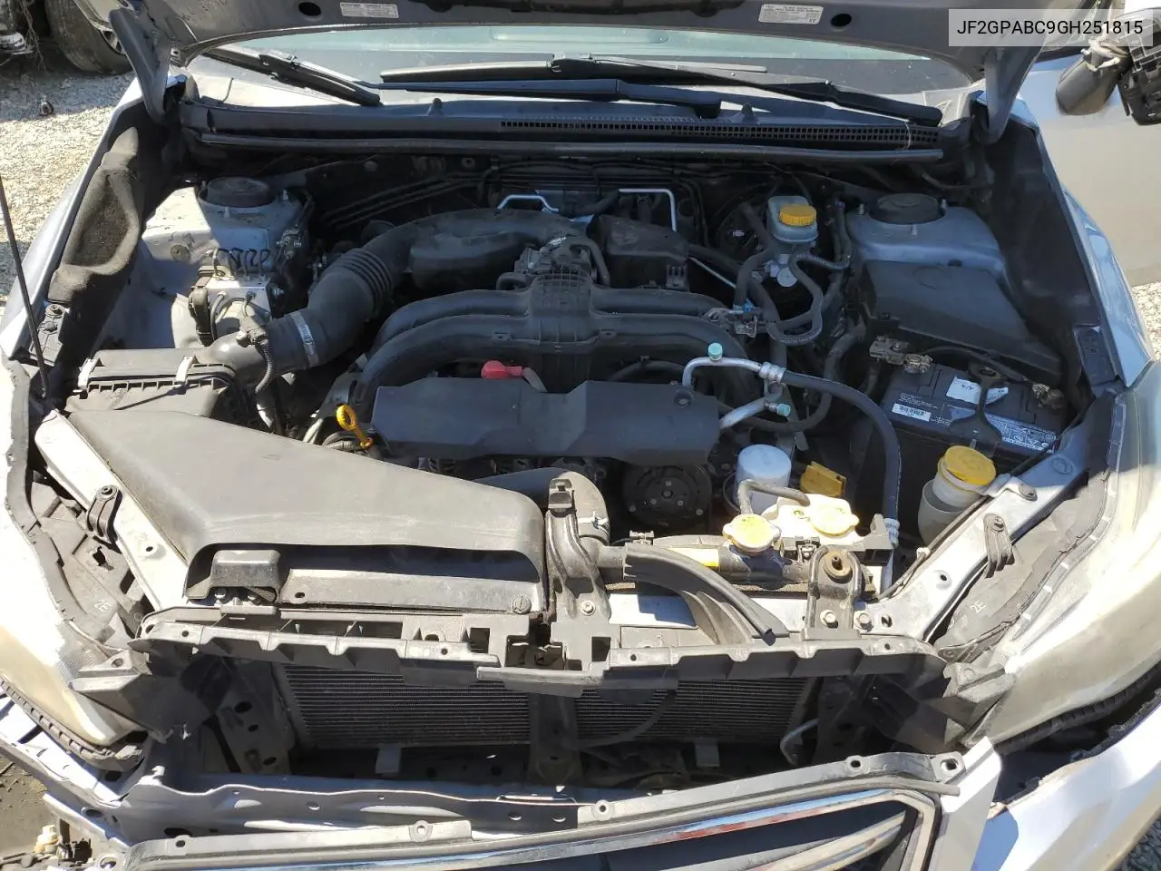 2016 Subaru Crosstrek Premium VIN: JF2GPABC9GH251815 Lot: 63068585