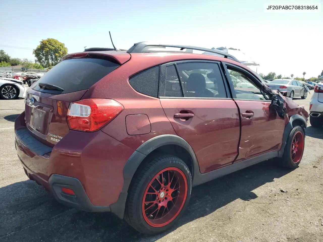 2016 Subaru Crosstrek Premium VIN: JF2GPABC7G8318654 Lot: 63313425