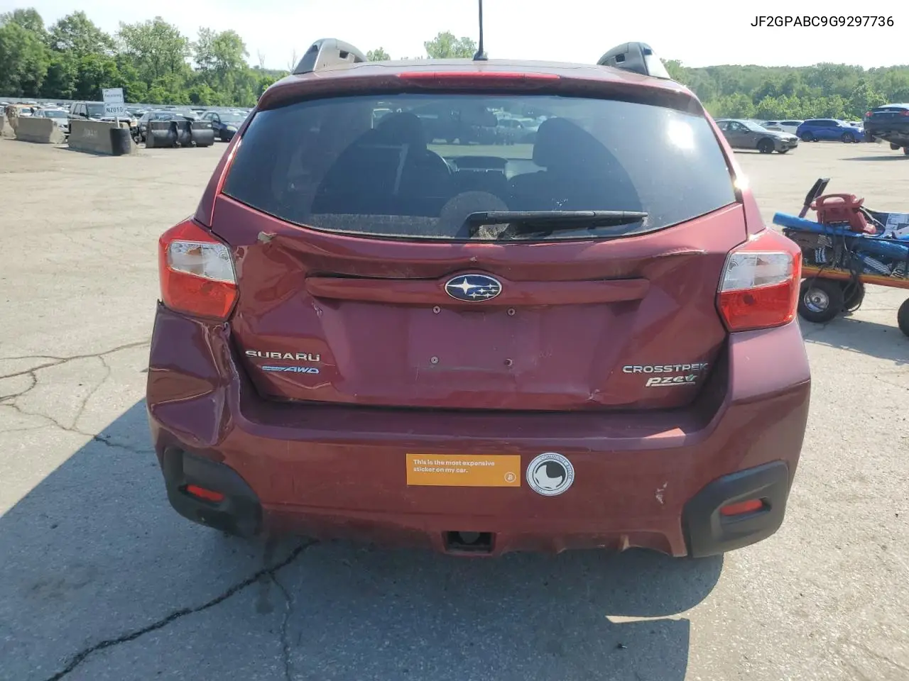 2016 Subaru Crosstrek Premium VIN: JF2GPABC9G9297736 Lot: 63626045