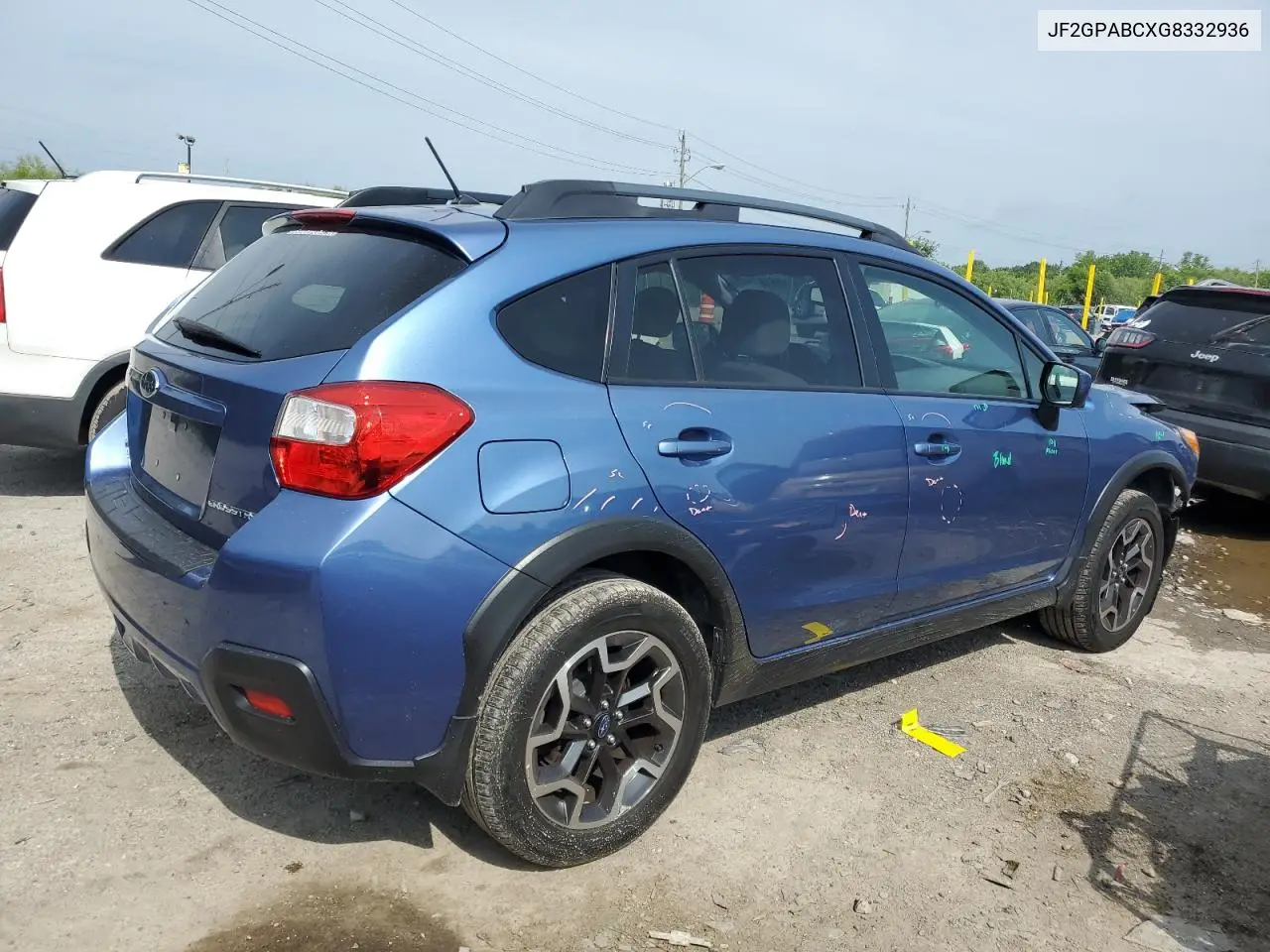 2016 Subaru Crosstrek Premium VIN: JF2GPABCXG8332936 Lot: 65183965