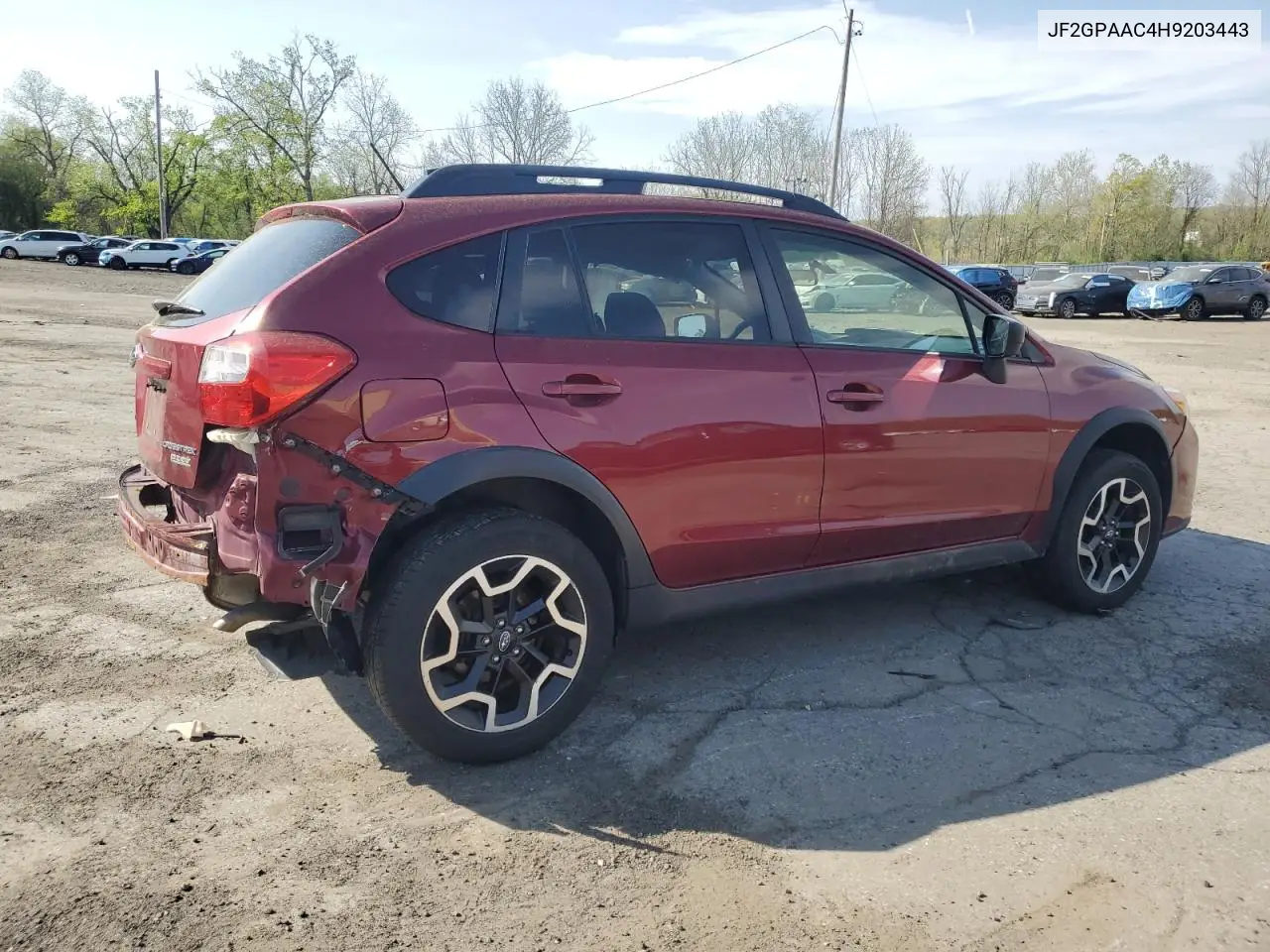 2017 Subaru Crosstrek VIN: JF2GPAAC4H9203443 Lot: 54524065