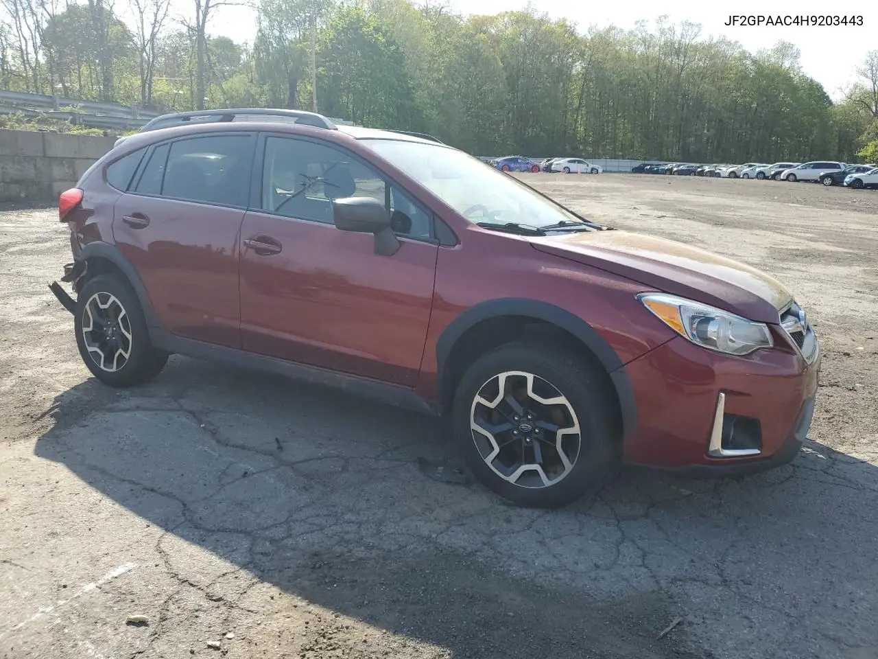 2017 Subaru Crosstrek VIN: JF2GPAAC4H9203443 Lot: 54524065