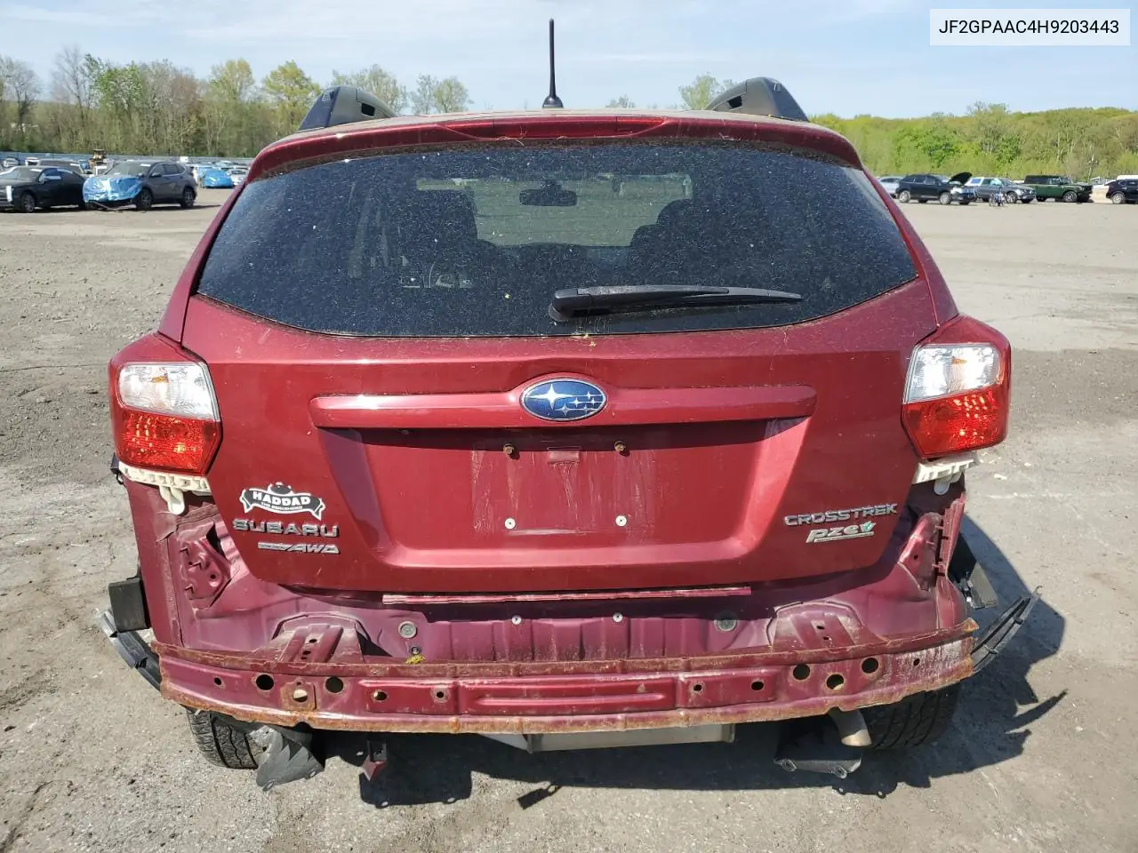 2017 Subaru Crosstrek VIN: JF2GPAAC4H9203443 Lot: 54524065