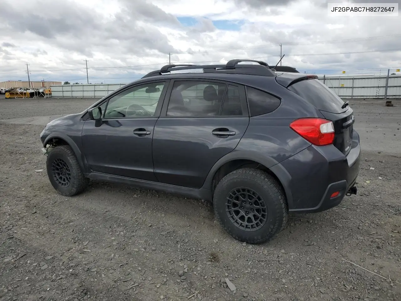 2017 Subaru Crosstrek Premium VIN: JF2GPABC7H8272647 Lot: 56751525