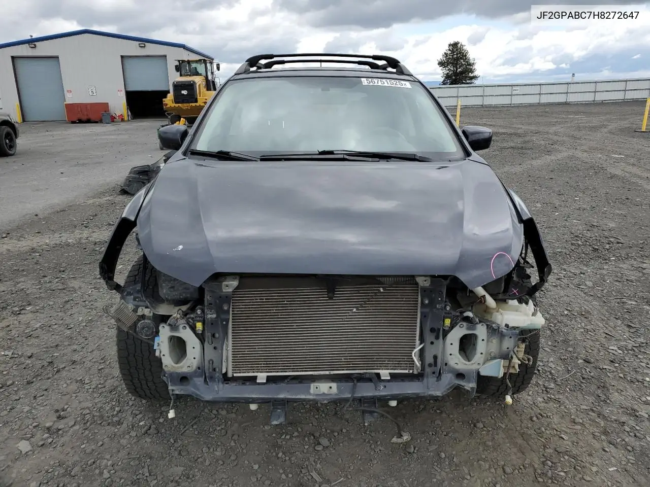 2017 Subaru Crosstrek Premium VIN: JF2GPABC7H8272647 Lot: 56751525