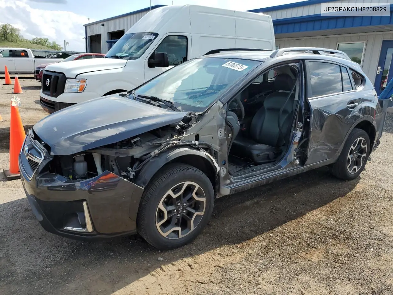 2017 Subaru Crosstrek Limited VIN: JF2GPAKC1H8208829 Lot: 57063775