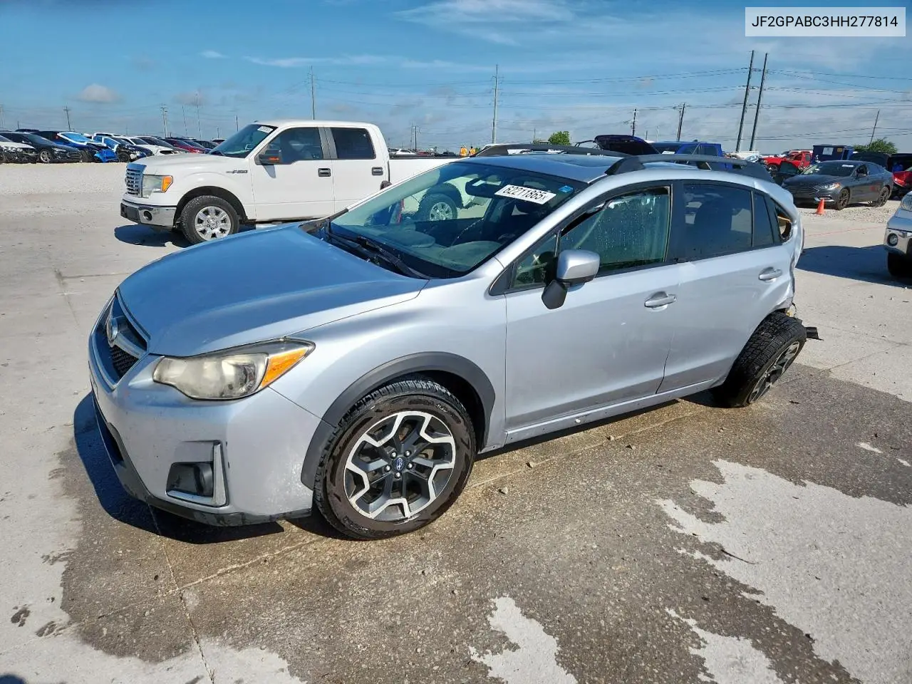2017 Subaru Crosstrek Premium VIN: JF2GPABC3HH277814 Lot: 62211865