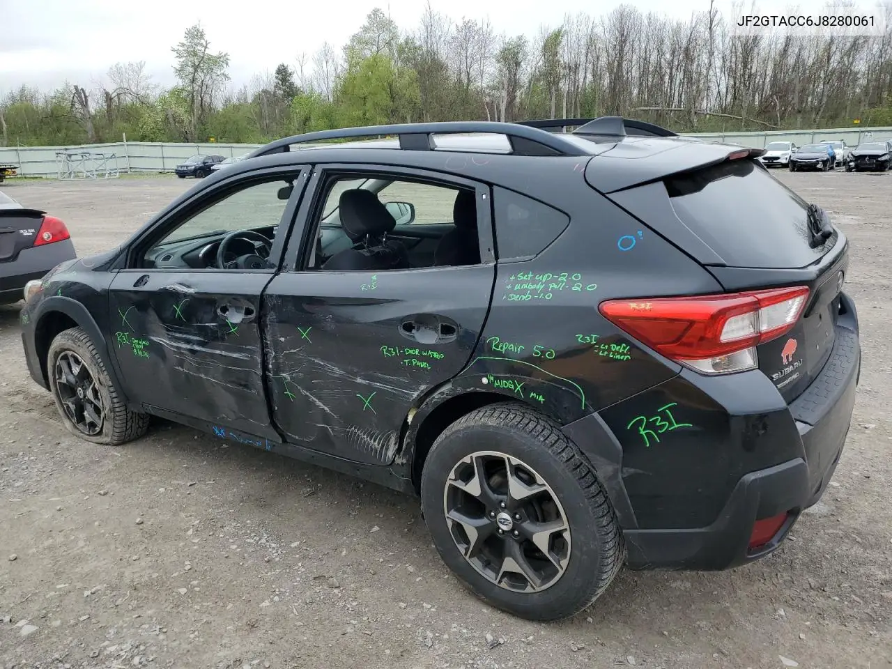 2018 Subaru Crosstrek Premium VIN: JF2GTACC6J8280061 Lot: 56183715