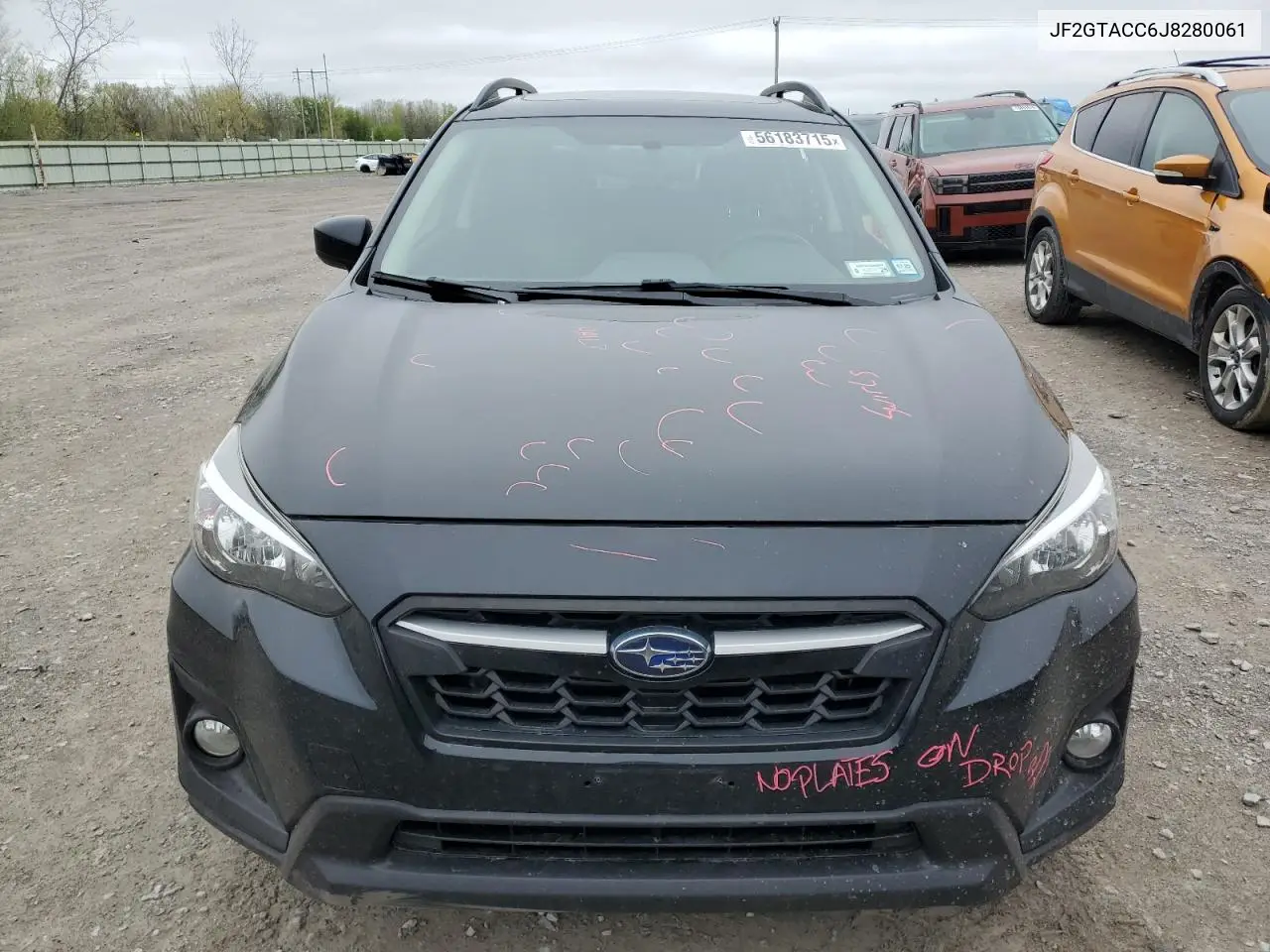 2018 Subaru Crosstrek Premium VIN: JF2GTACC6J8280061 Lot: 56183715