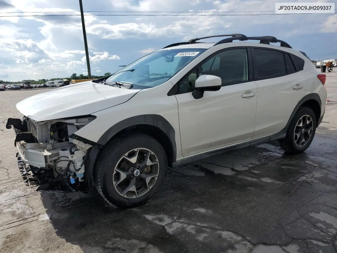 2018 Subaru Crosstrek Premium VIN: JF2GTADC9JH209337 Lot: 56633125