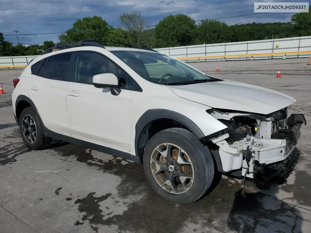 2018 Subaru Crosstrek Premium VIN: JF2GTADC9JH209337 Lot: 56633125