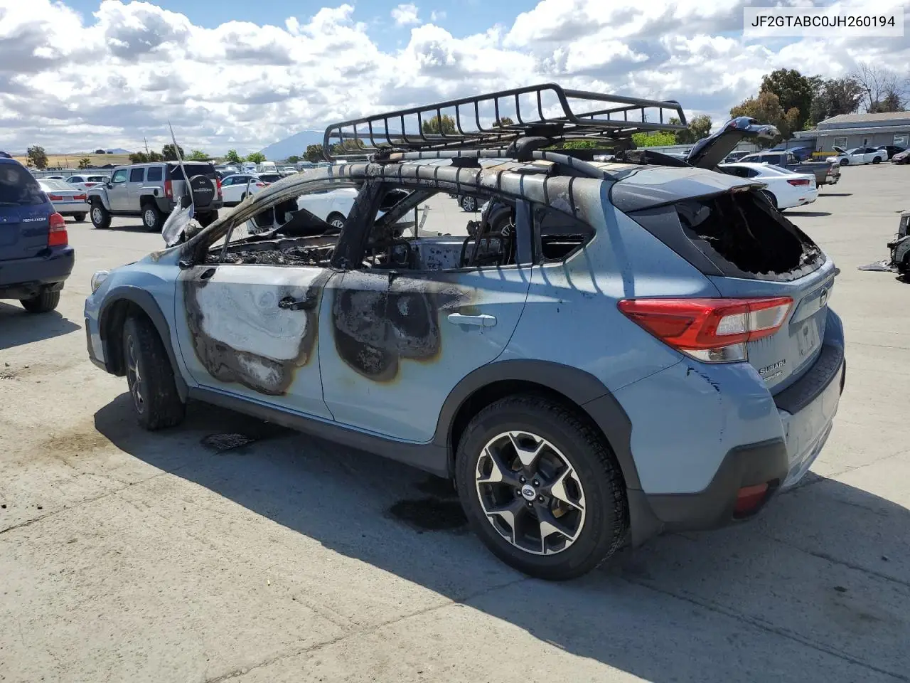 2018 Subaru Crosstrek Premium VIN: JF2GTABC0JH260194 Lot: 56891245