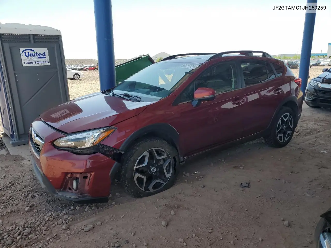 2018 Subaru Crosstrek Limited VIN: JF2GTAMC1JH259259 Lot: 56915525
