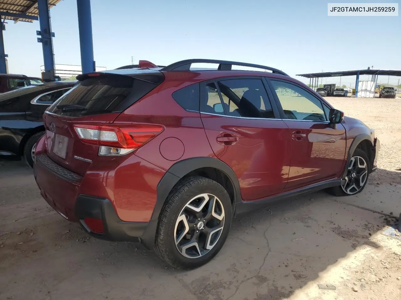 2018 Subaru Crosstrek Limited VIN: JF2GTAMC1JH259259 Lot: 56915525