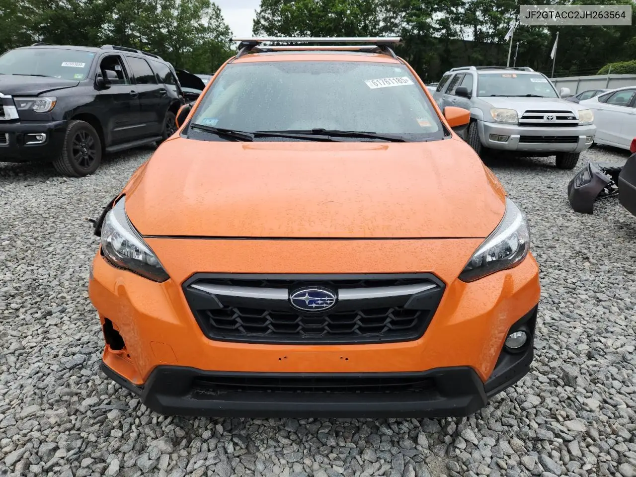 2018 Subaru Crosstrek Premium VIN: JF2GTACC2JH263564 Lot: 61761185