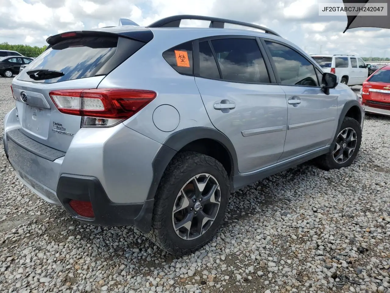 2018 Subaru Crosstrek Premium VIN: JF2GTABC7JH242047 Lot: 62541135