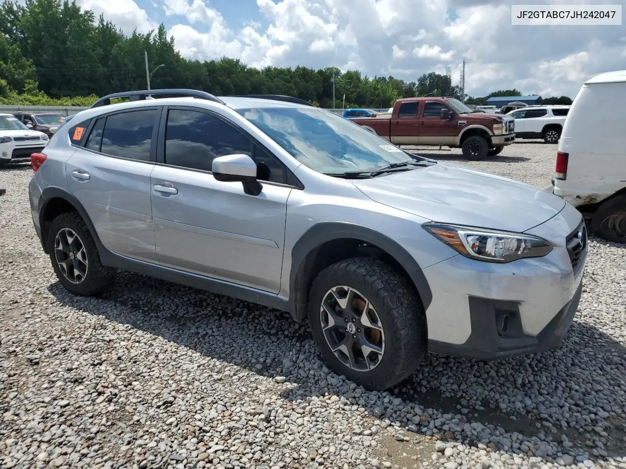 2018 Subaru Crosstrek Premium VIN: JF2GTABC7JH242047 Lot: 62541135