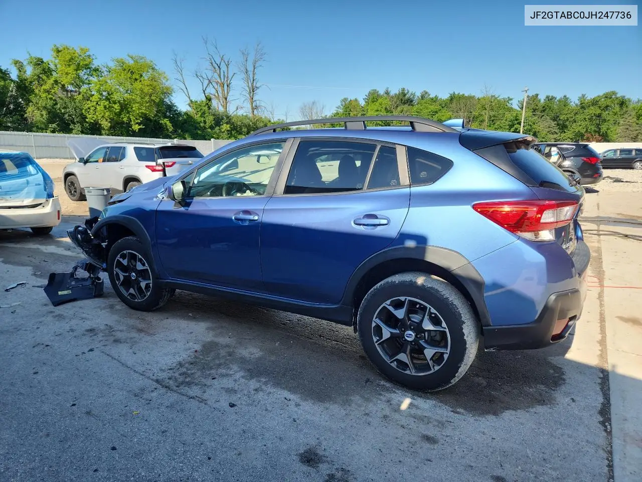 2018 Subaru Crosstrek Premium VIN: JF2GTABC0JH247736 Lot: 63123625