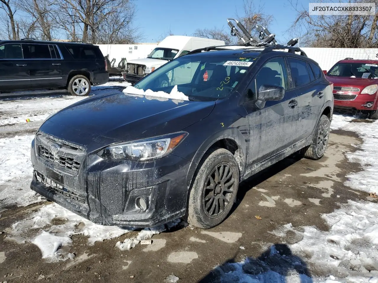 2019 Subaru Crosstrek Premium VIN: JF2GTACCXK8333507 Lot: 46243595