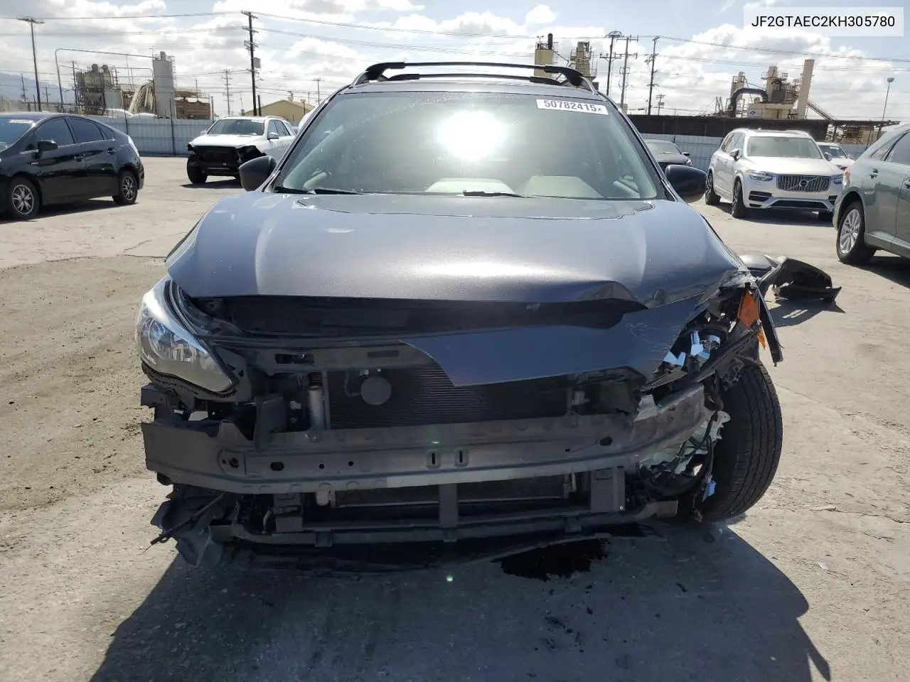 2019 Subaru Crosstrek Premium VIN: JF2GTAEC2KH305780 Lot: 50782415
