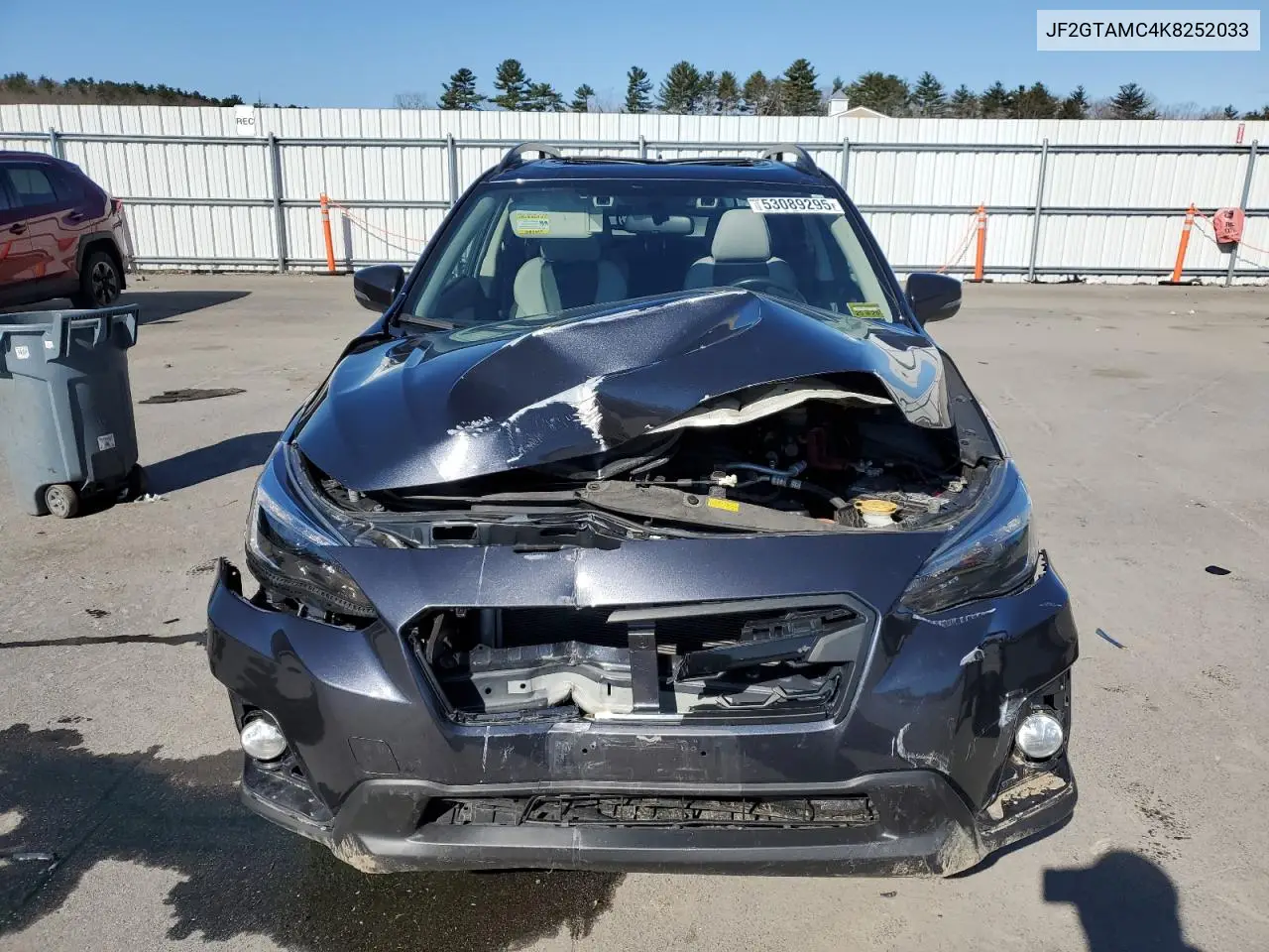 2019 Subaru Crosstrek Limited VIN: JF2GTAMC4K8252033 Lot: 53089295