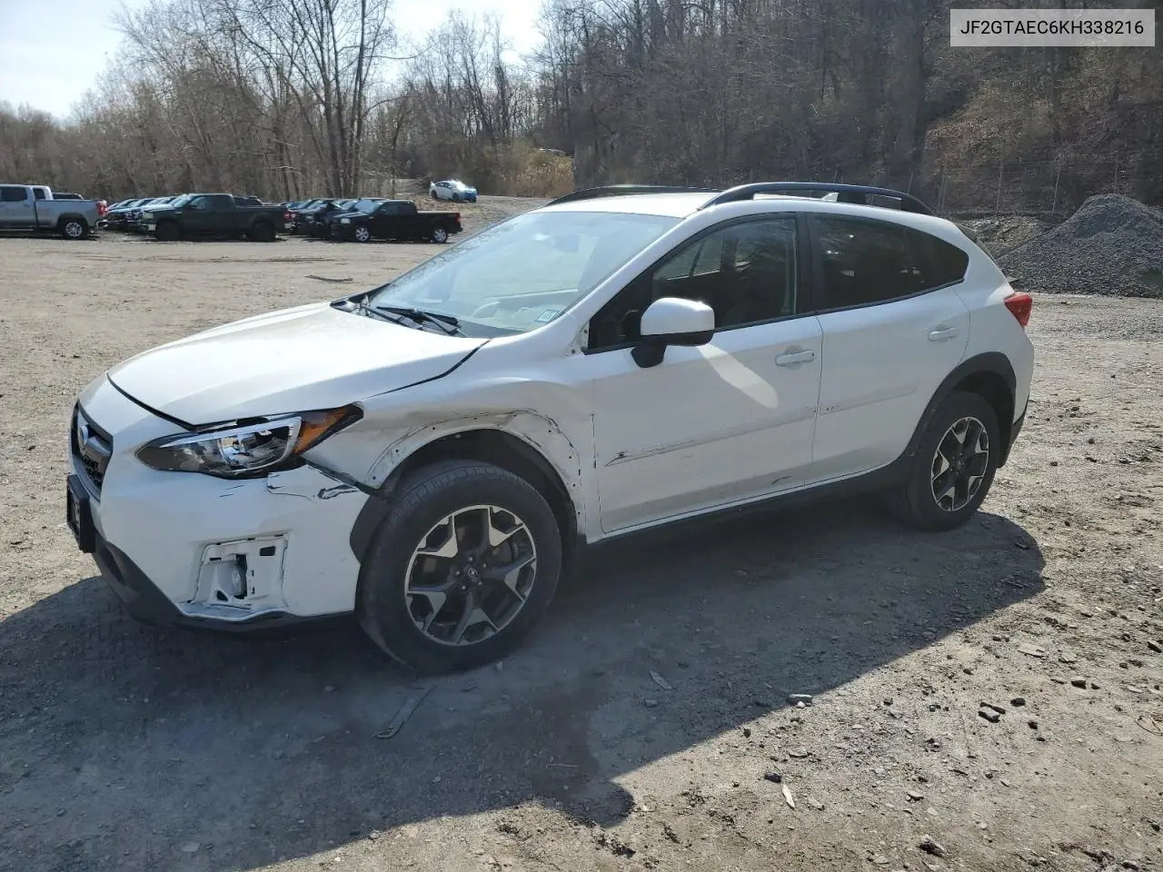 2019 Subaru Crosstrek Premium VIN: JF2GTAEC6KH338216 Lot: 53206285