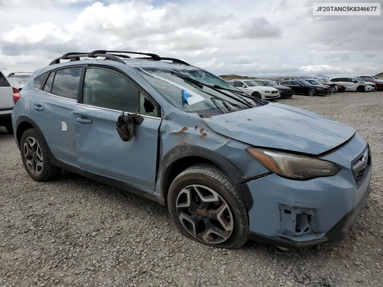 2019 Subaru Crosstrek Limited VIN: JF2GTANC5K8346677 Lot: 56354255